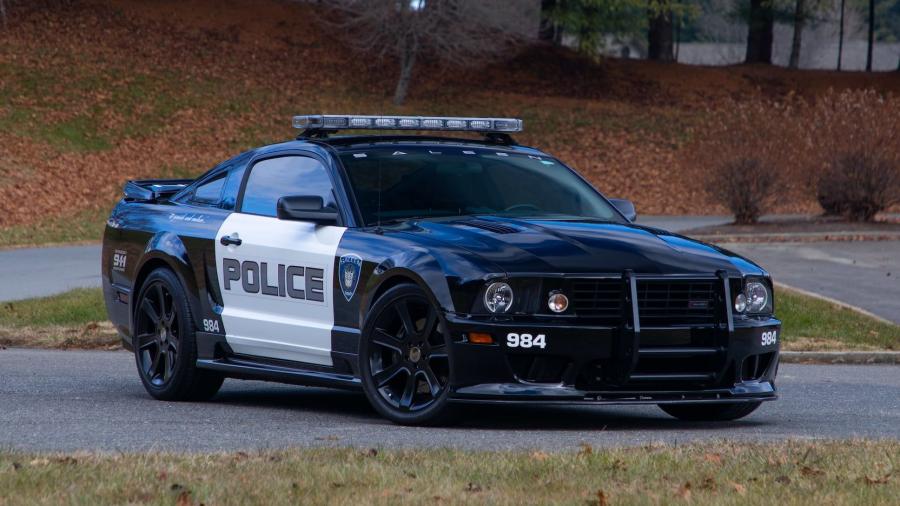 Saleen S281 Transformers Barricade Police Press Car 2007 года выпуска
